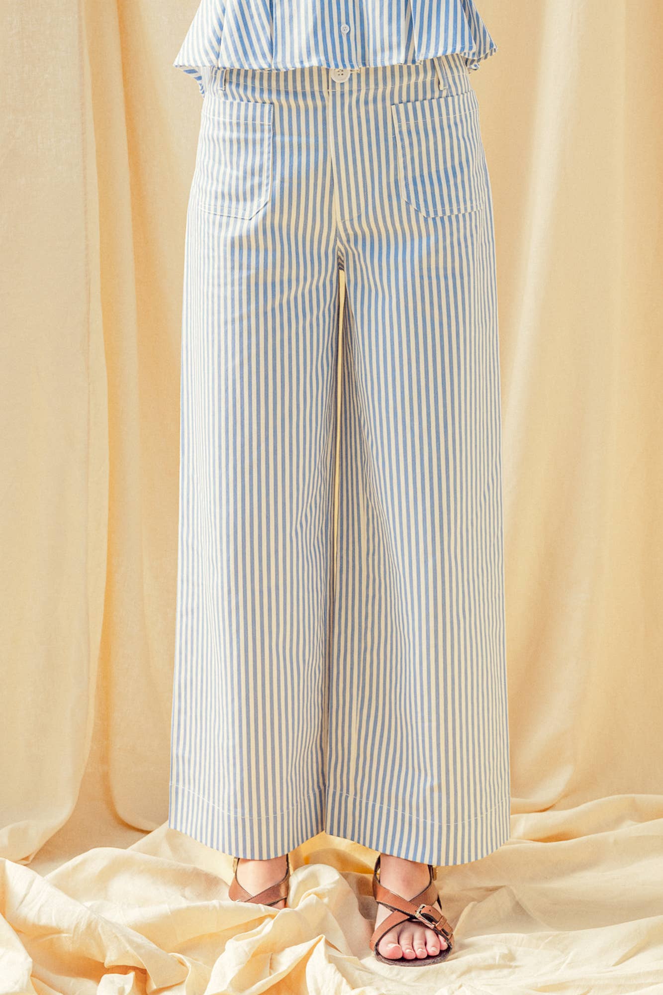 Mary Ann Pant in Blue Stripe