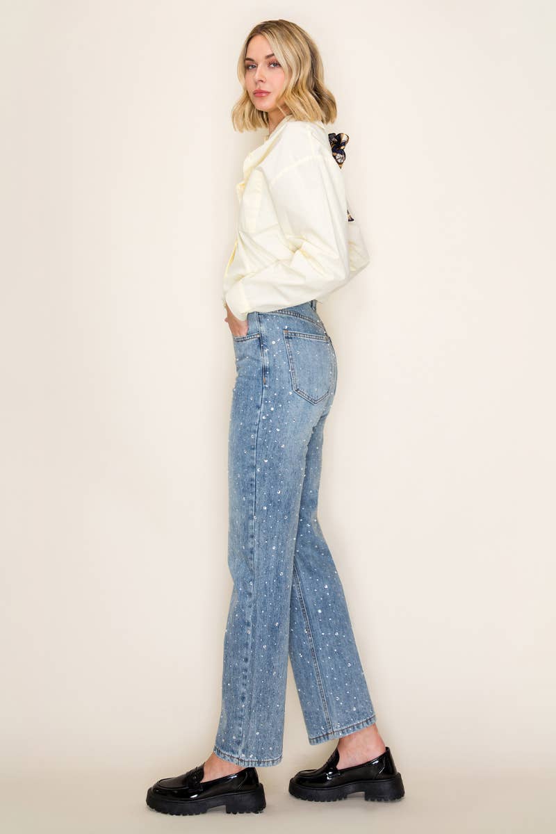 Dolly Blue Jean in Sparkle