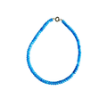 Periwinkle Blue Candy Stone Necklace