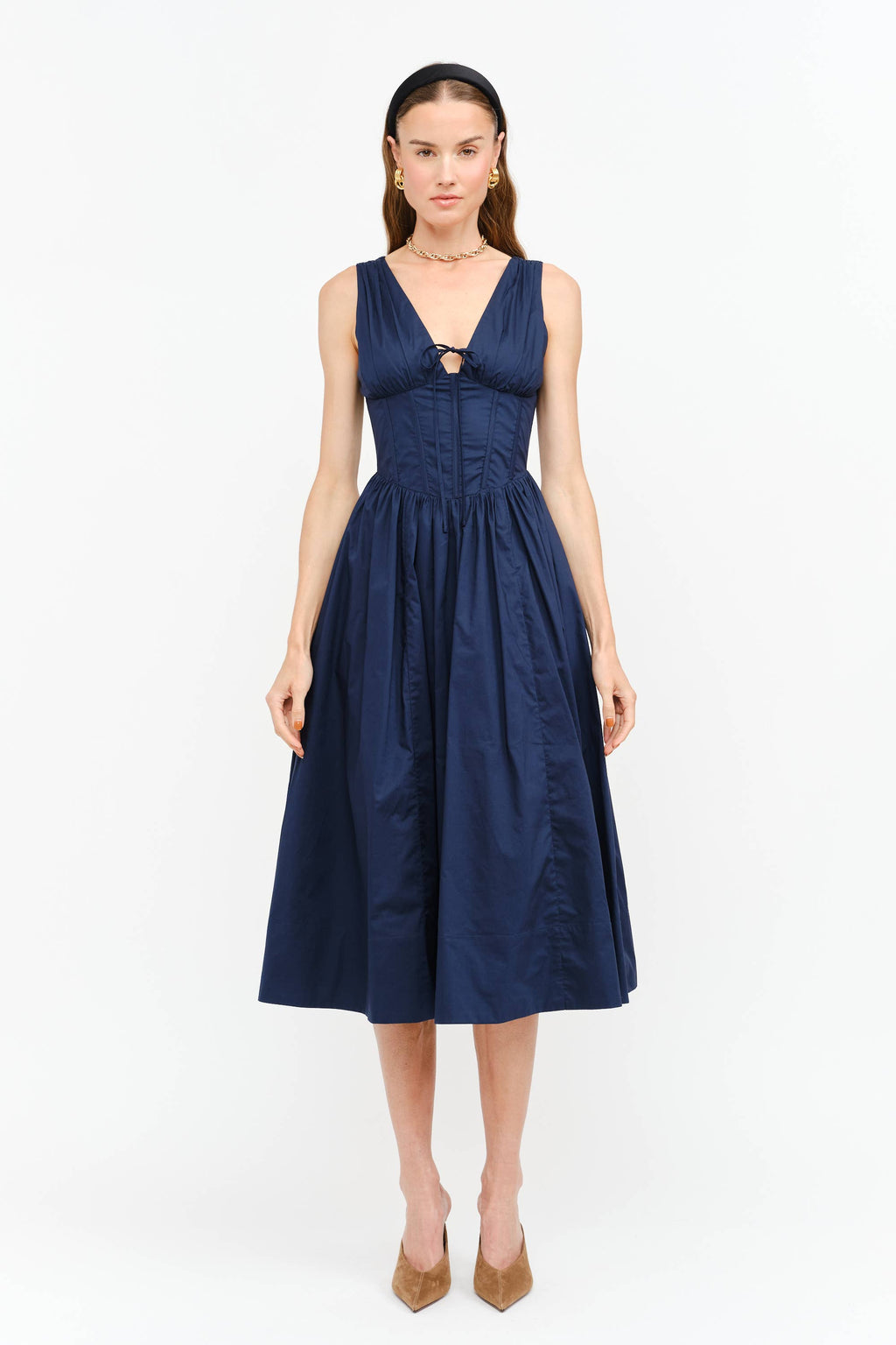 Holly Navy Dress