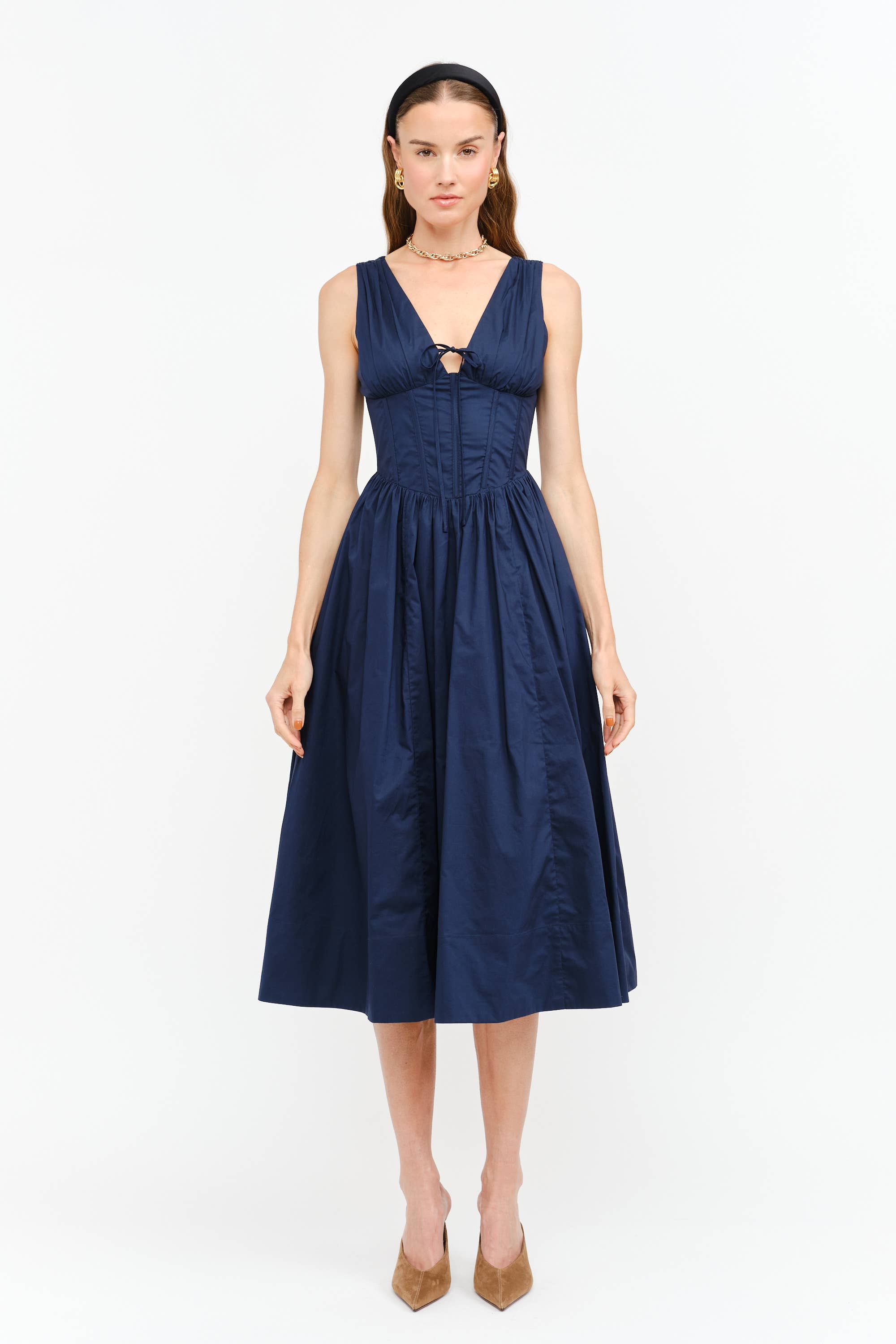 Holly Navy Dress
