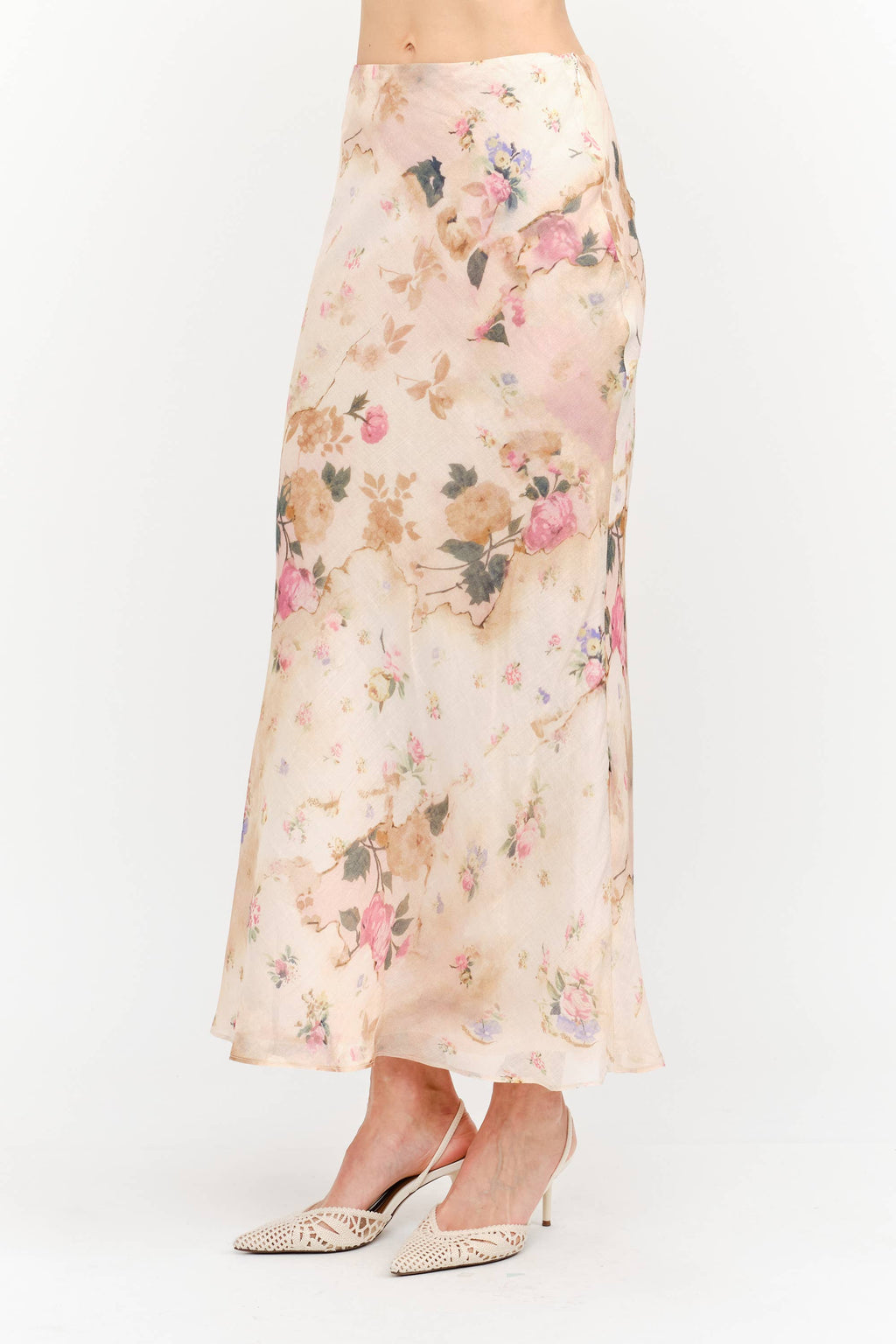 Sloan Skirt in Natural Multi