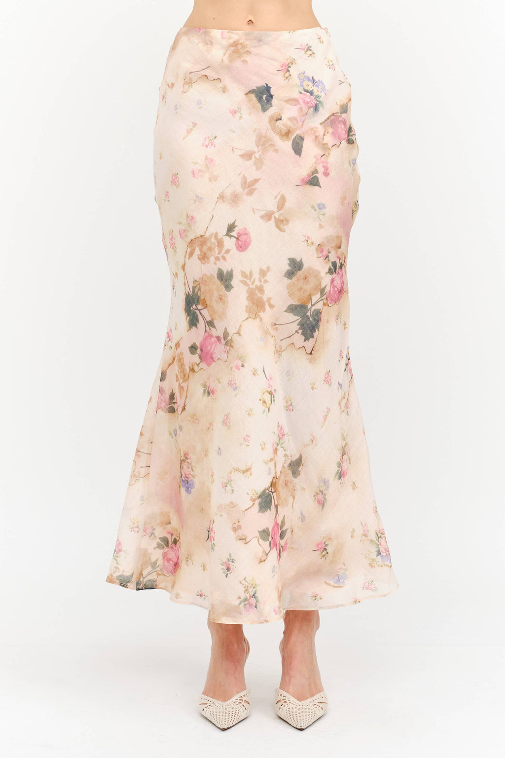 Sloan Skirt in Natural Multi