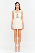 Macie Dress in Ivory