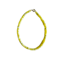 Lemon Jade Stone Candy Necklace