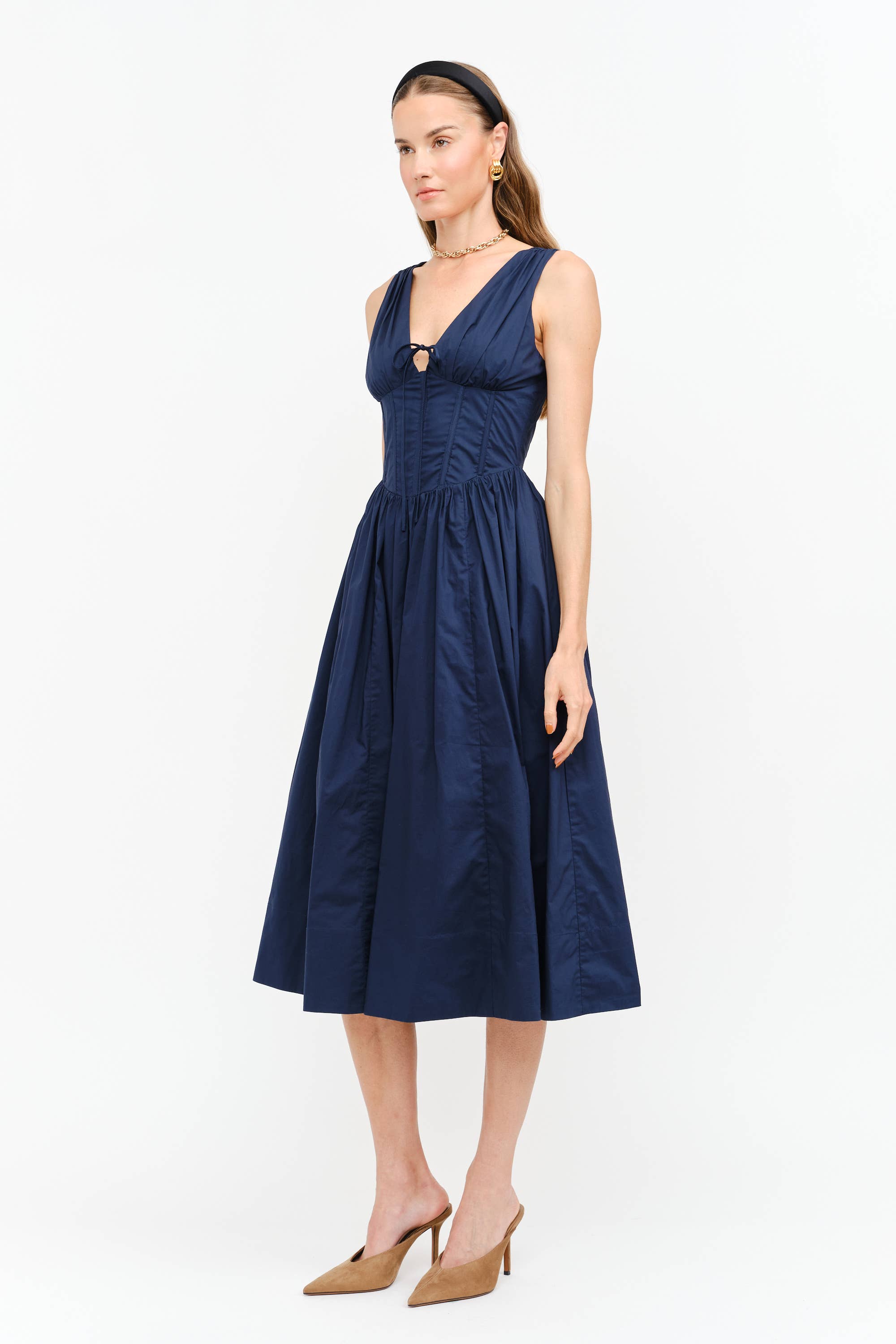 Holly Navy Dress