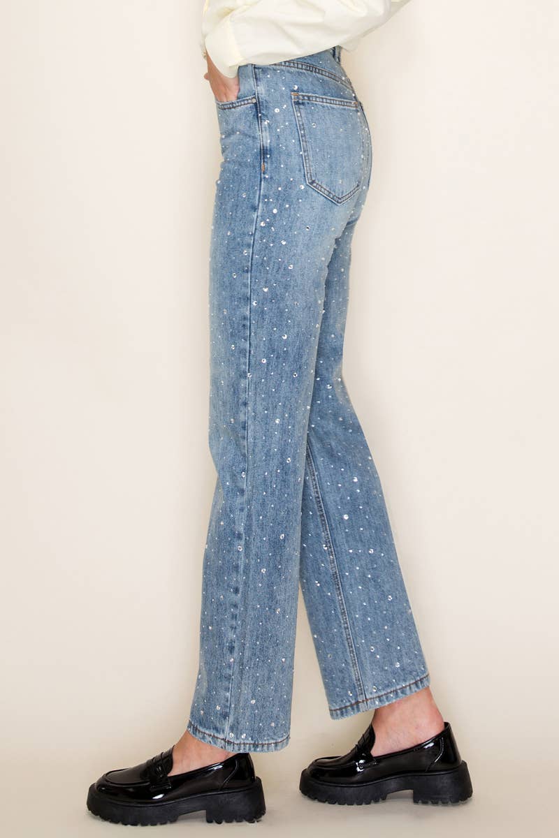 Dolly Blue Jean in Sparkle