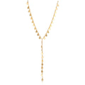Rachel Lariat Gold Necklace