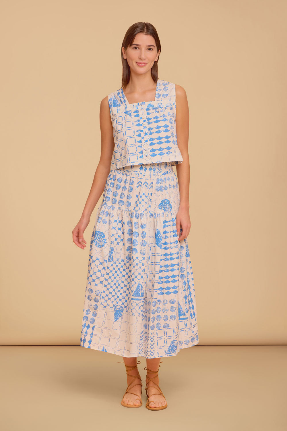 Quinn Skirt, Sea Atlas
