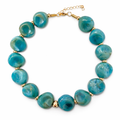 Claire Blue Beaded Necklace