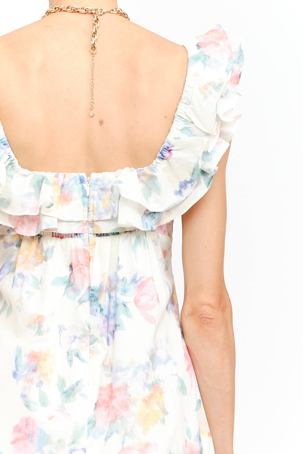 Eleanor Dress in Pink Floral