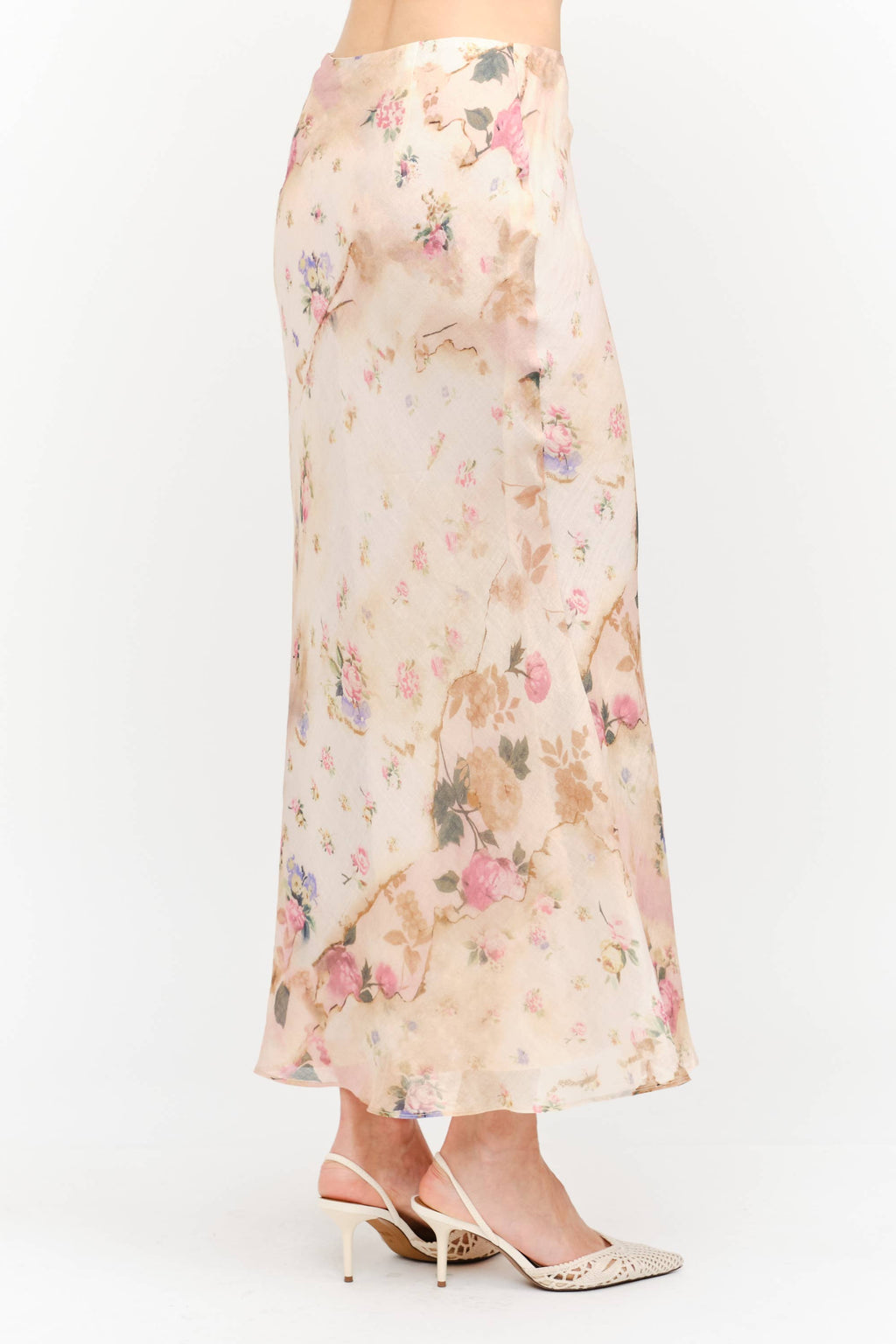 Sloan Skirt in Natural Multi