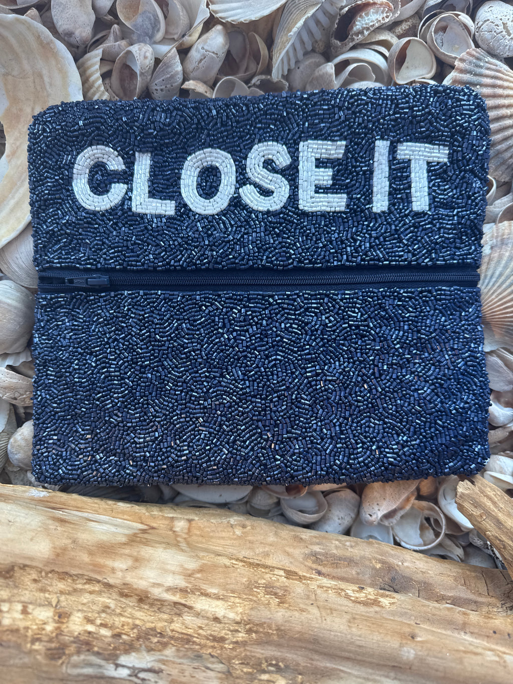 Vodka Soda / Close It Clutch Navy & White