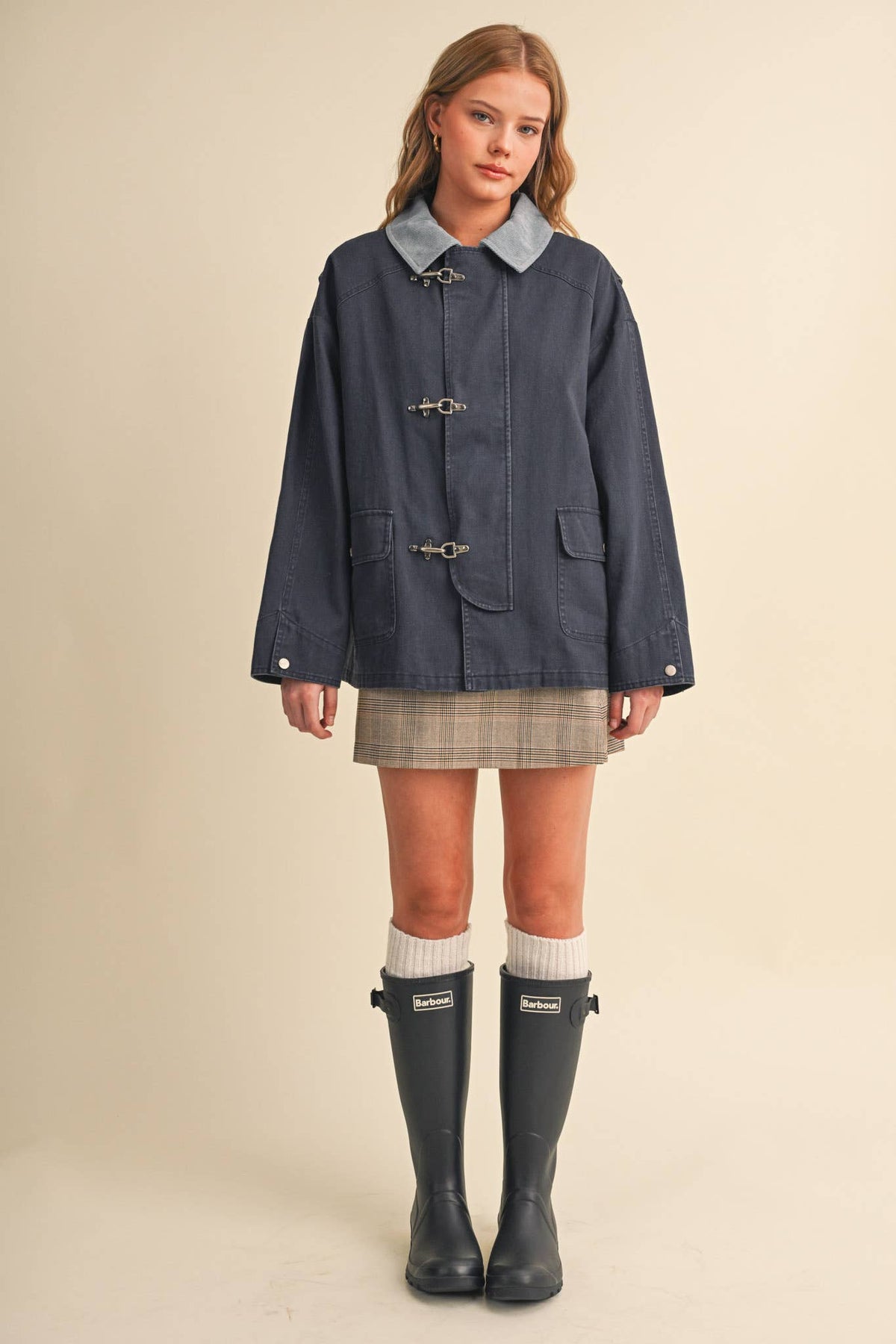 Rosie Jackie in Indigo Denim Blue