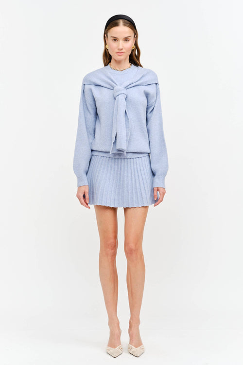 Annie Dusty Blue Sweater