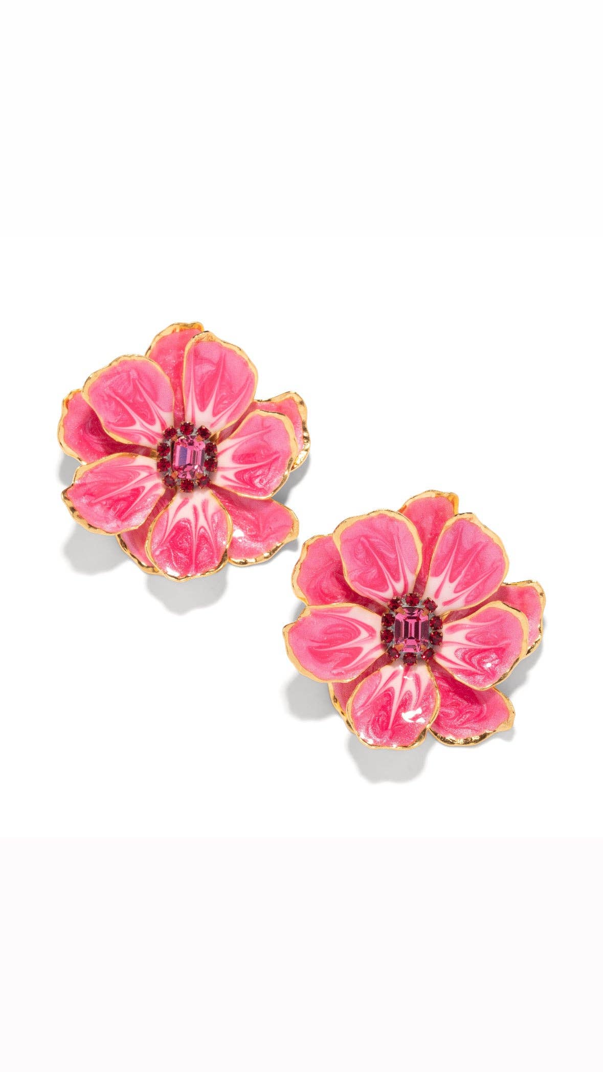 The Pink Reef Raspberry Large Jewel Box Earrings