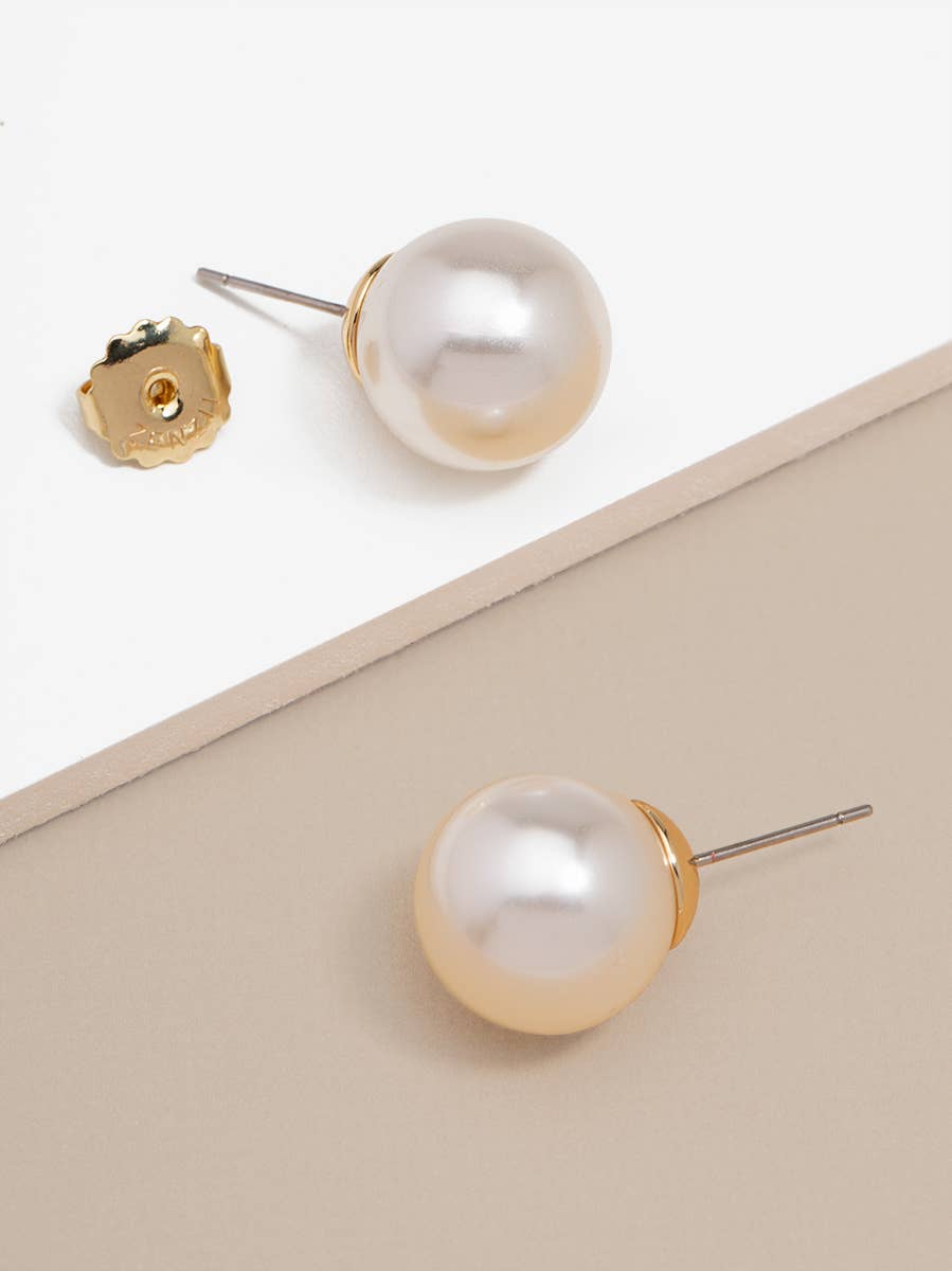 Pearl Stud Earrings