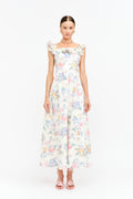 Eleanor Dress in Pink Floral