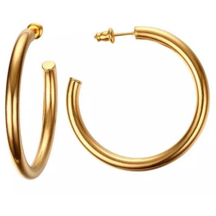 Jenni Gold Hoop Earrings