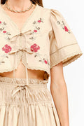 Kenzie Top in Fall Floral