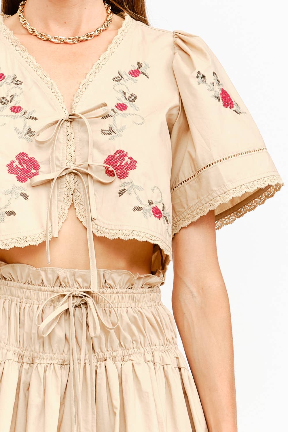 Kenzie Top in Fall Floral