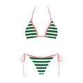 Sunny Days Bikini Set in Green & Pink