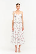 Jo Jo Floral Top with Ties