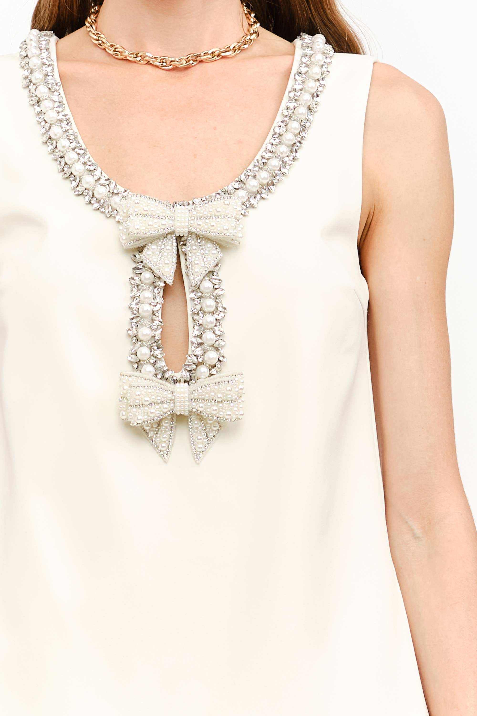 Macie Dress in Ivory