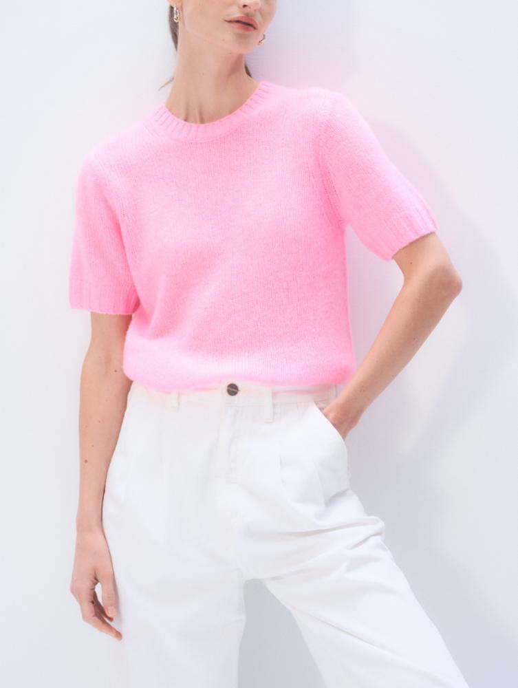 FEATHERWEIGHT CASHMERE T-SHIRT
