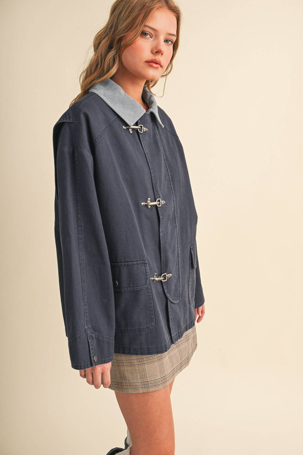 Rosie Jackie in Indigo Denim Blue