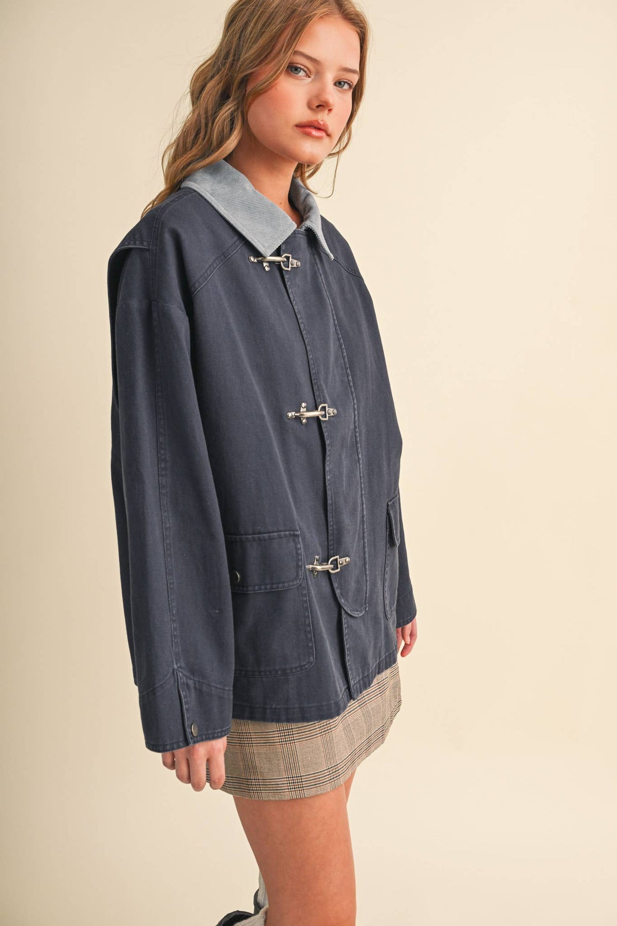 Rosie Jackie in Indigo Denim Blue