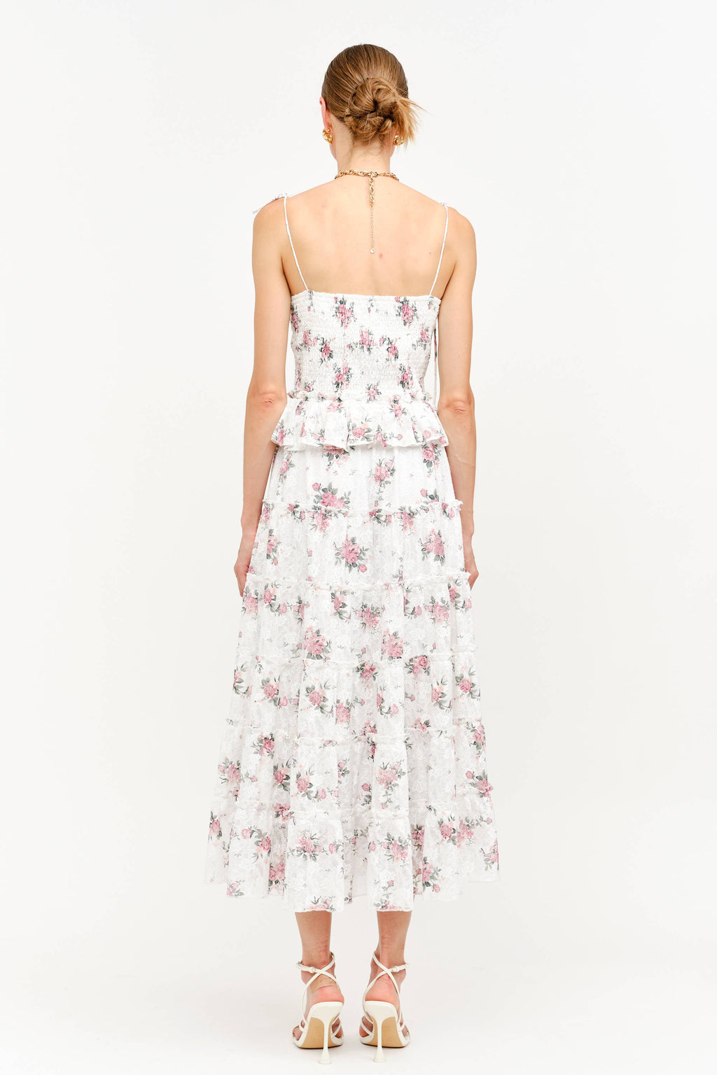 Jo Jo Floral Top with Ties