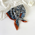 MJW Satin Scarf in Navy Blue
