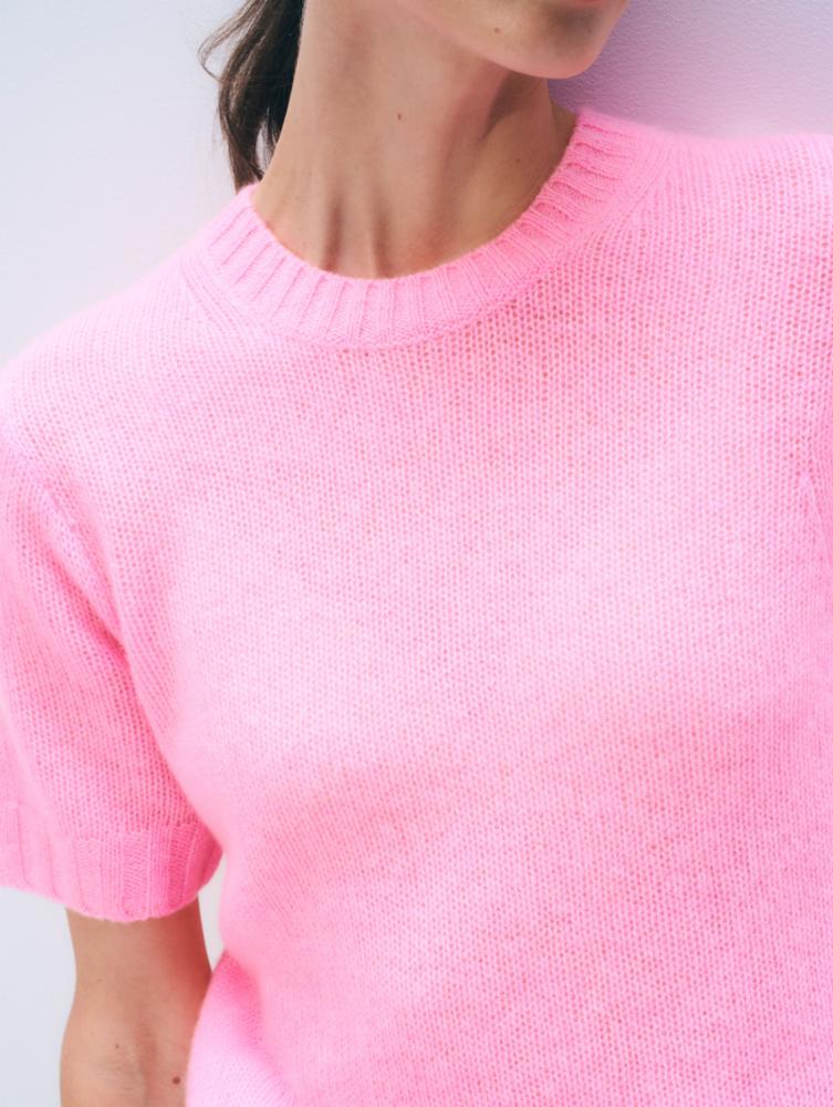 FEATHERWEIGHT CASHMERE T-SHIRT