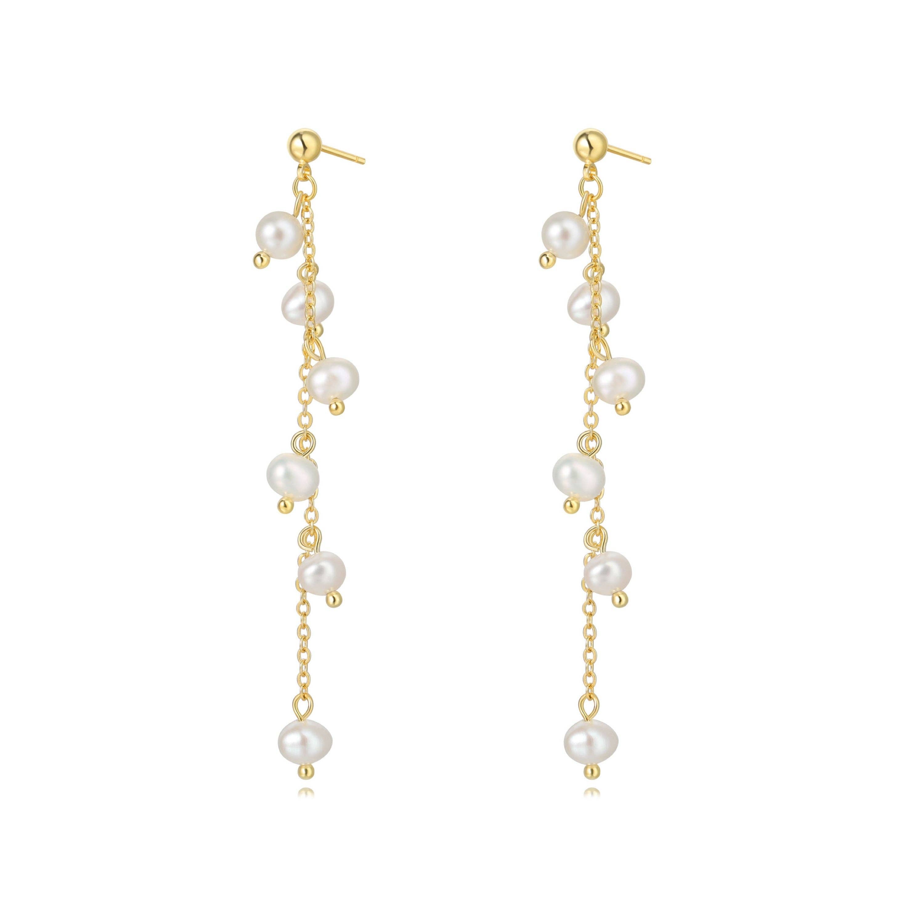 Ann Pearl Drop Earrings