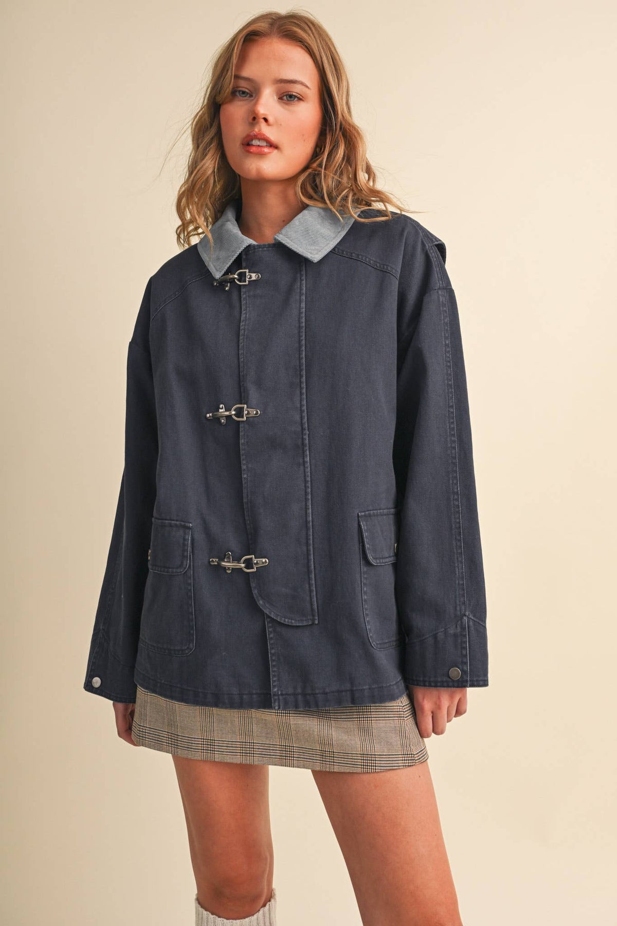 Rosie Jackie in Indigo Denim Blue