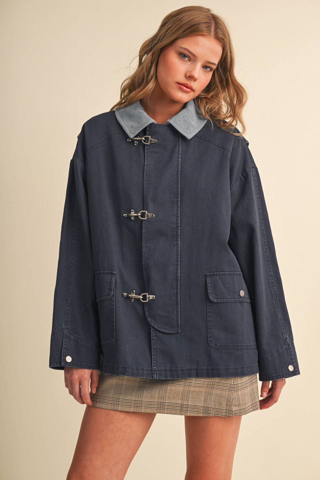 Rosie Jackie in Indigo Denim Blue