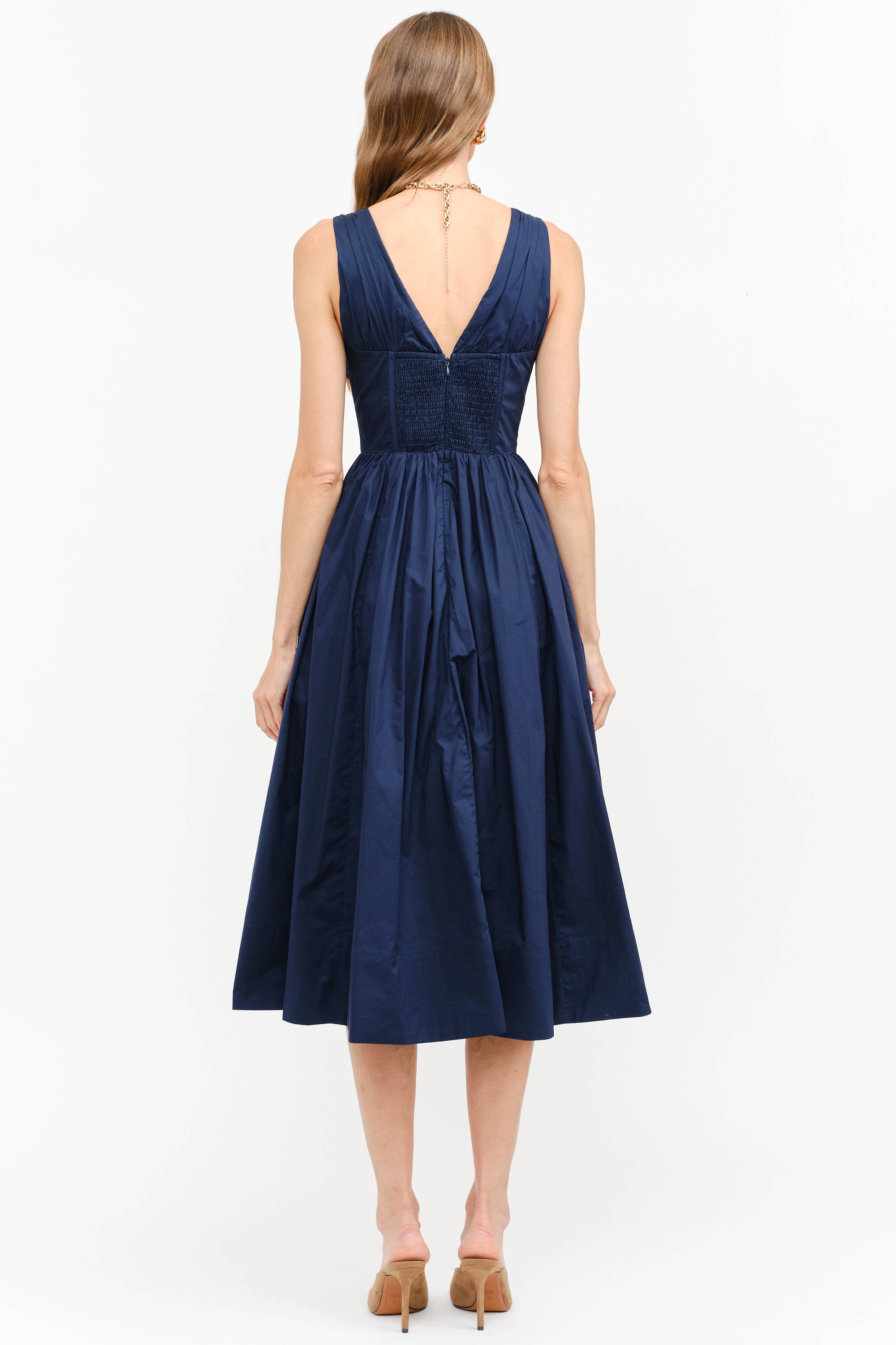 Holly Navy Dress