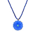 Magnolia Necklace in Indigo