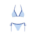 Sunny Days Blue Floral Bikini Set