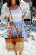 Hunter Bell Bay Skirt in Coastal Stripe