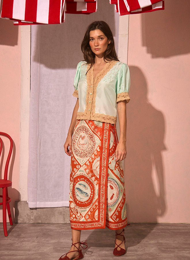 Paloma Wrap Skirt