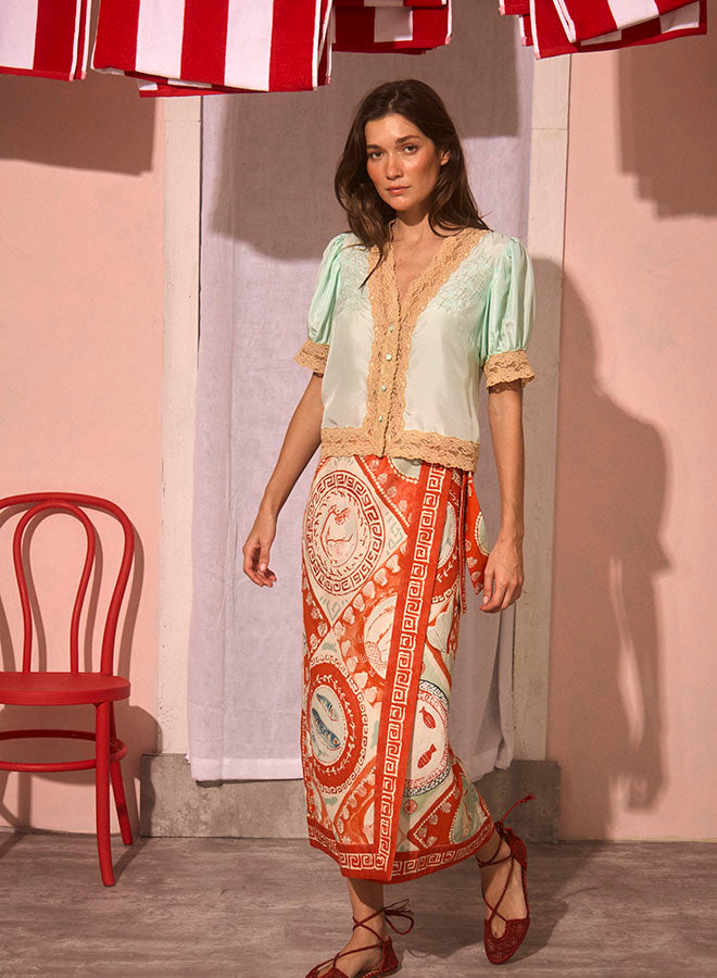 Paloma Wrap Skirt