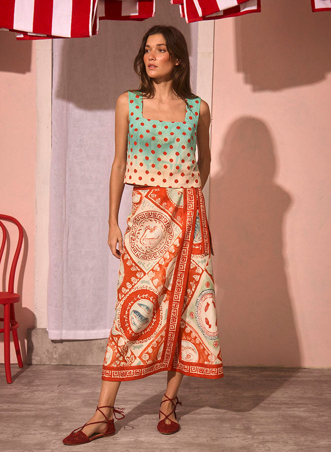 Paloma Wrap Skirt