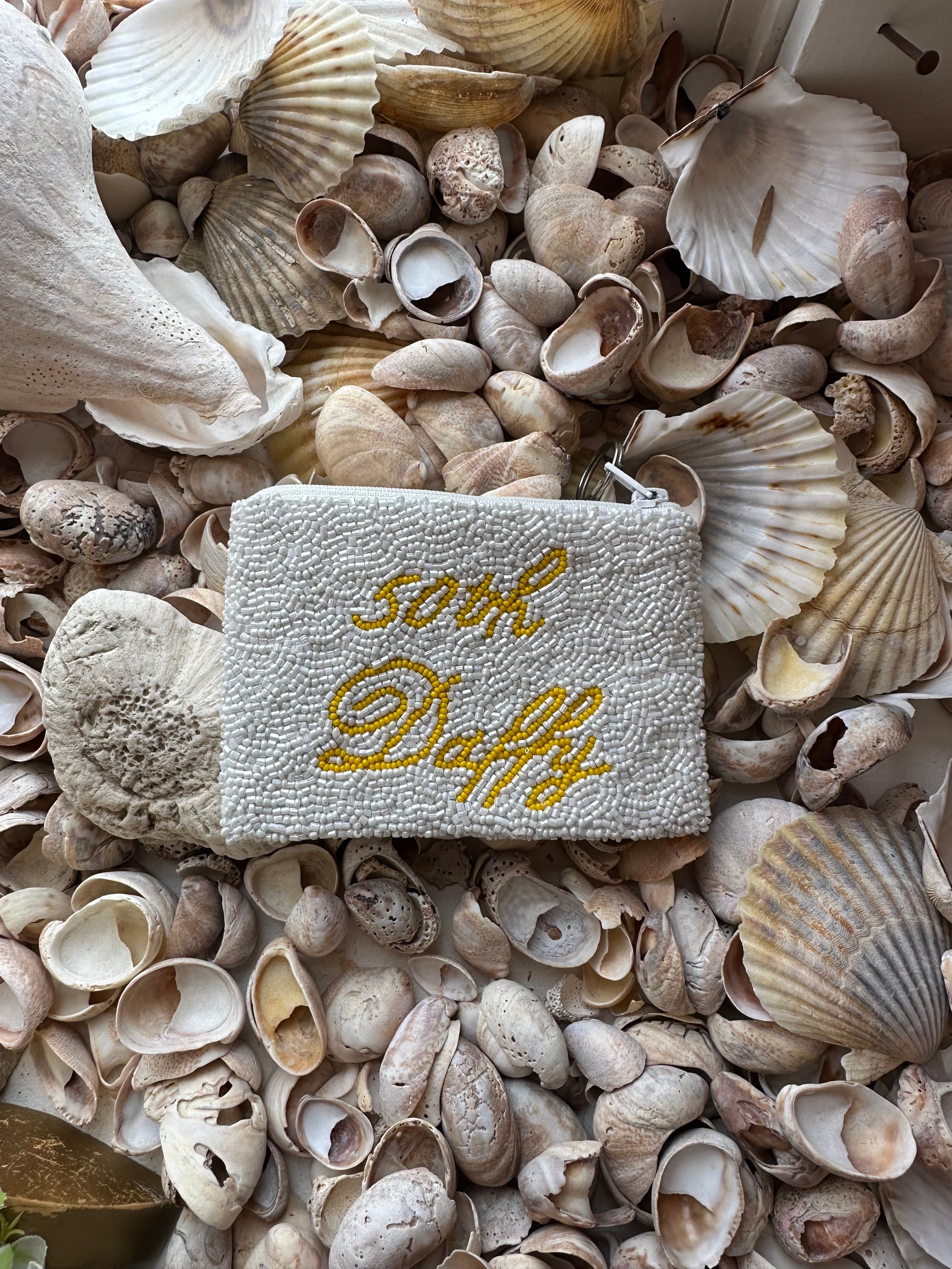 50th Daffy Beaded Coin Purse