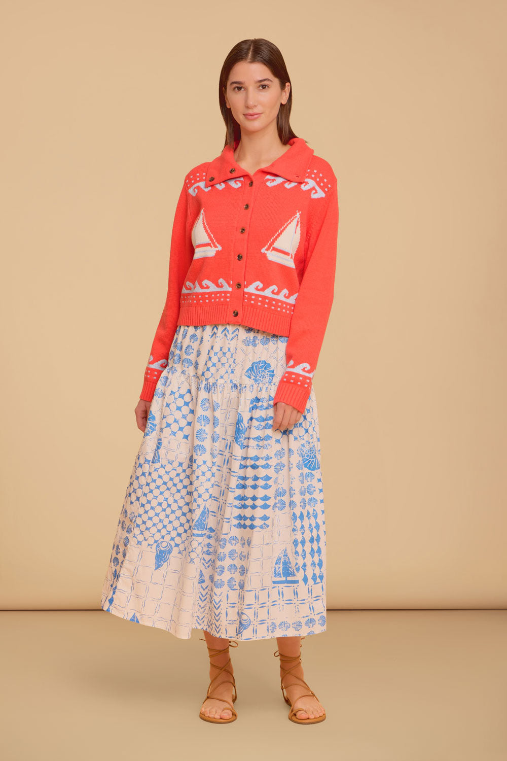 Quinn Skirt, Sea Atlas