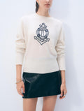 SOFT WHITE / DEEP NAVY