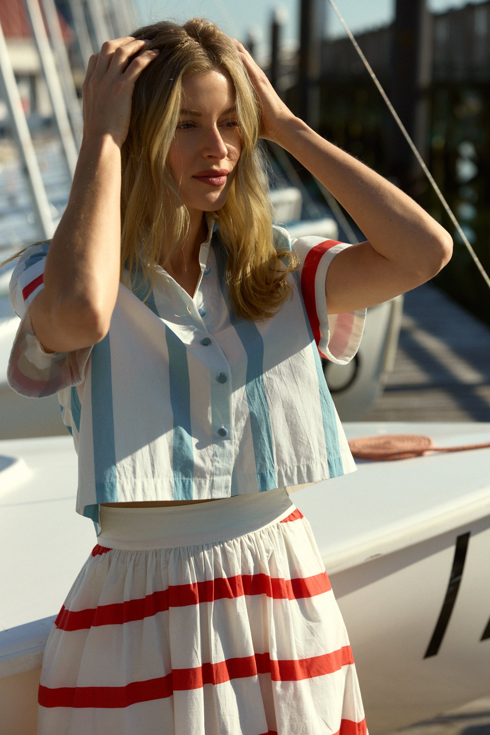Kyle Shirt, Buoy Stripes
