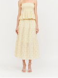 Kennedy Skirt in Butter Yellow