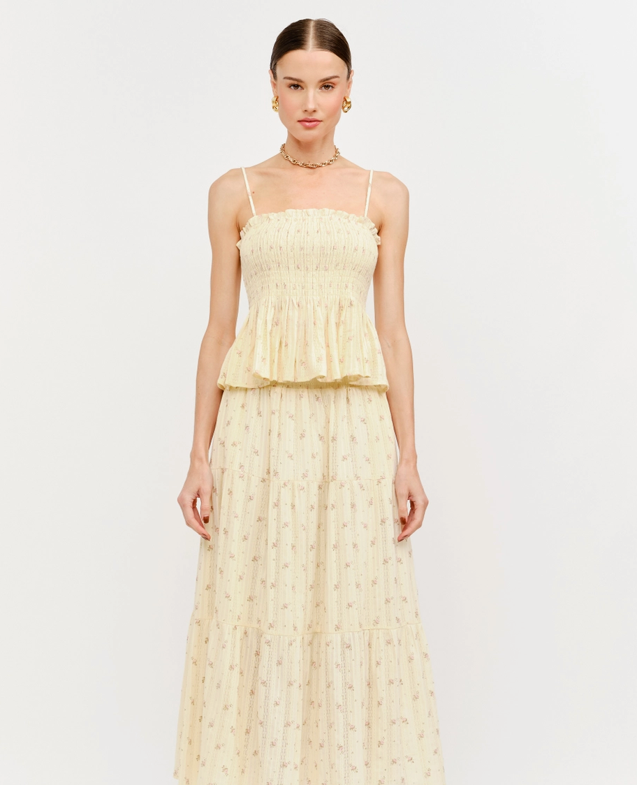 Kennedy Top in Butter Yellow